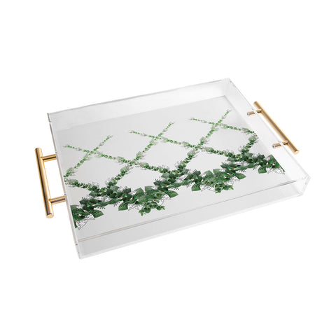 Iveta Abolina Eucalyptus Garland Acrylic Tray