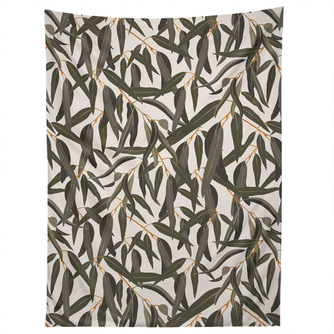 Iveta Abolina Eucalyptus Leaves Cream Tapestry