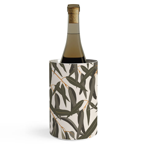 Iveta Abolina Eucalyptus Leaves Cream Wine Chiller