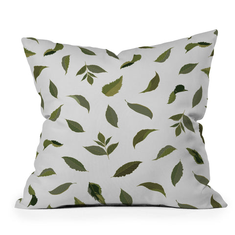 Iveta Abolina Fall Joelle Sage Outdoor Throw Pillow
