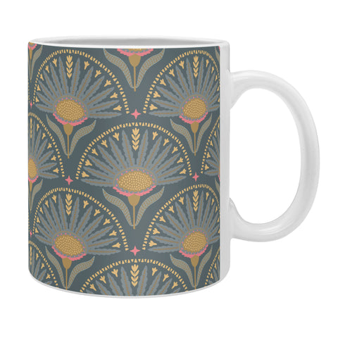Iveta Abolina Fan Florals Green Coffee Mug