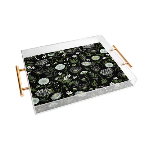 Iveta Abolina Fleur I Acrylic Tray