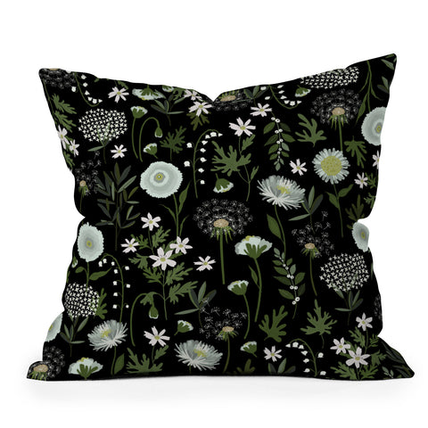 Iveta Abolina Fleur I Outdoor Throw Pillow