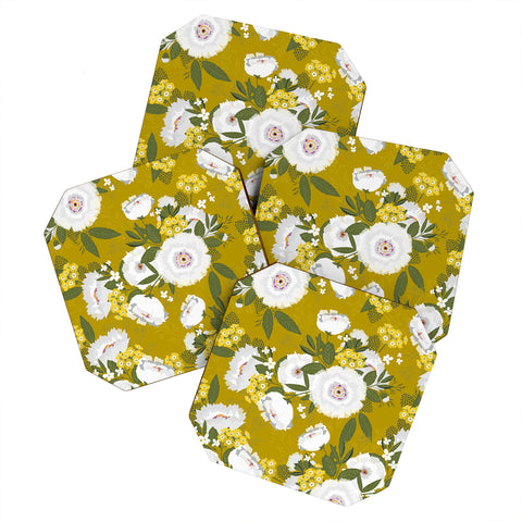 Iveta Abolina Fleurette Midday Coaster Set