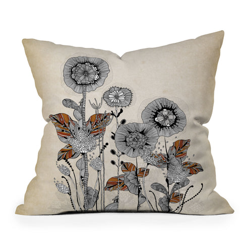 Iveta Abolina Floral 3 Outdoor Throw Pillow
