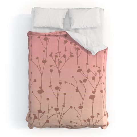 Iveta Abolina Floral Blush Duvet Cover