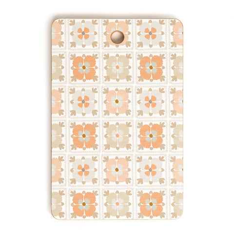 Iveta Abolina Floral Crochet Cutting Board Rectangle