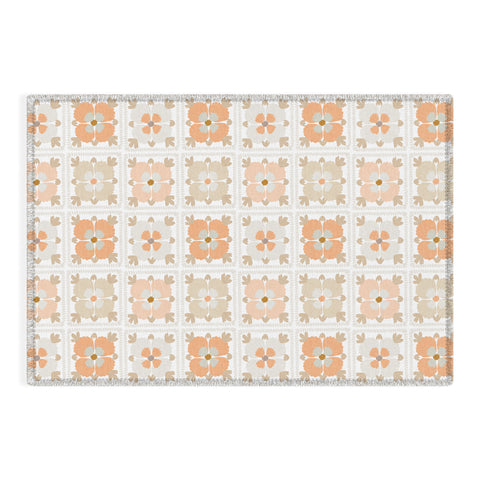 Iveta Abolina Floral Crochet Outdoor Rug
