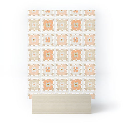 Iveta Abolina Floral Crochet Mini Art Print