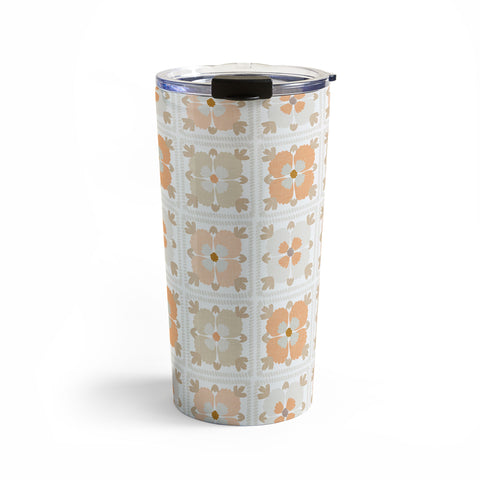 Iveta Abolina Floral Crochet Travel Mug