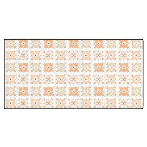 Iveta Abolina Floral Crochet Desk Mat