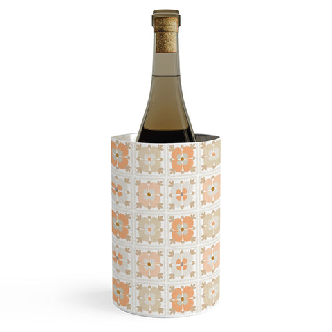 Iveta Abolina Floral Crochet Wine Chiller
