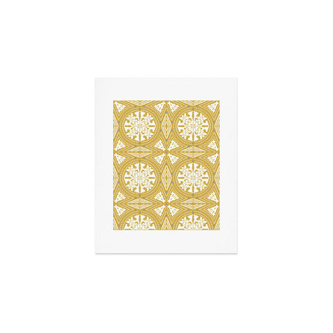 Iveta Abolina Floral Dijon Light Art Print