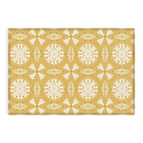 Iveta Abolina Floral Dijon Light Outdoor Rug