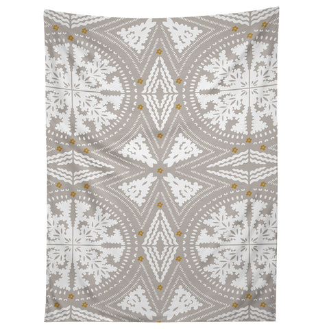 Iveta Abolina Floral Dove Grey Tapestry