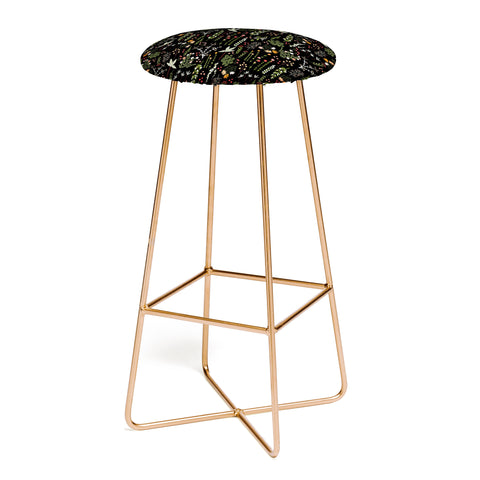 Iveta Abolina Floral Goodness II Bar Stool