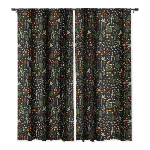 Iveta Abolina Floral Goodness II Blackout Window Curtain