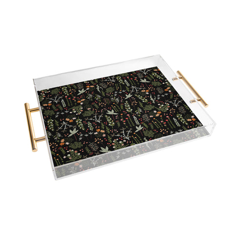 Iveta Abolina Floral Goodness II Acrylic Tray