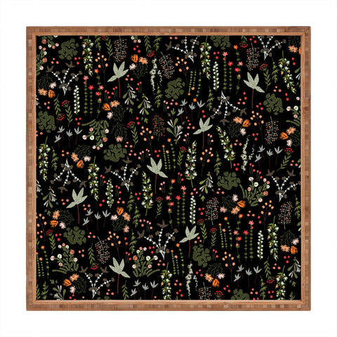 Iveta Abolina Floral Goodness II Square Tray
