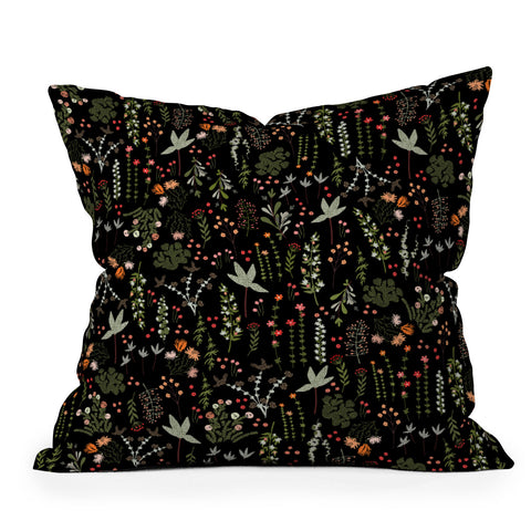 Iveta Abolina Floral Goodness II Outdoor Throw Pillow