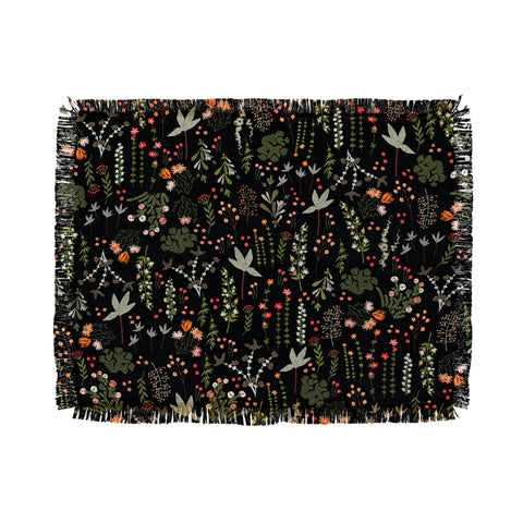 Iveta Abolina Floral Goodness II Throw Blanket