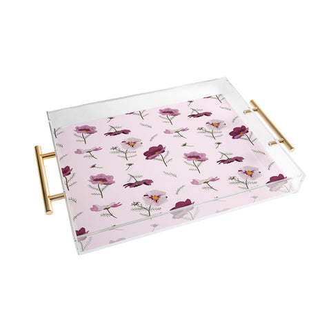 Iveta Abolina Florrie Morning Acrylic Tray