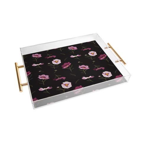 Iveta Abolina Florrie Night Acrylic Tray