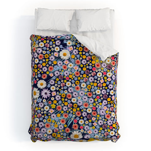 Iveta Abolina Flower Power II Duvet Cover