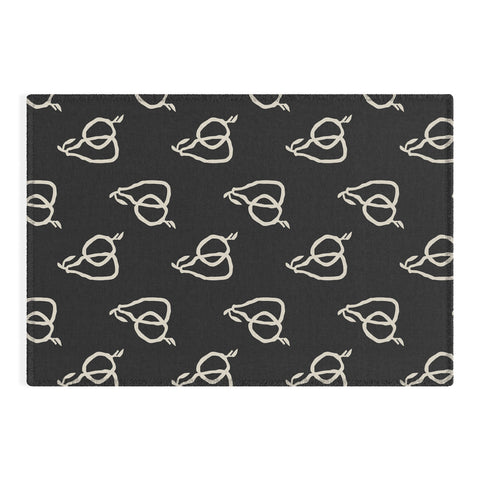 Iveta Abolina Fruit Beige Charcoal Outdoor Rug