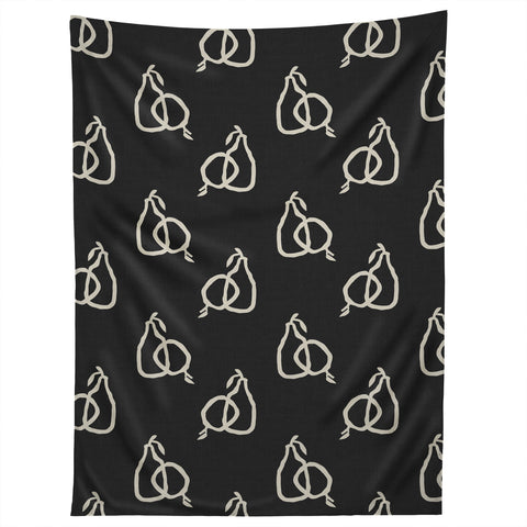 Iveta Abolina Fruit Beige Charcoal Tapestry