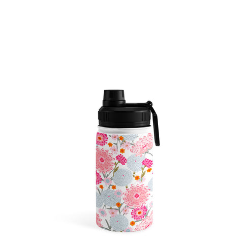 Iveta Abolina Fuchsia Bloom Water Bottle