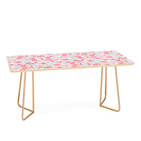 Iveta Abolina Fuchsia Bloom Coffee Table