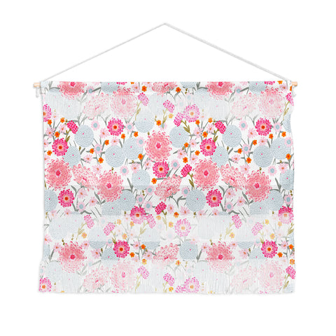 Iveta Abolina Fuchsia Bloom Wall Hanging Landscape