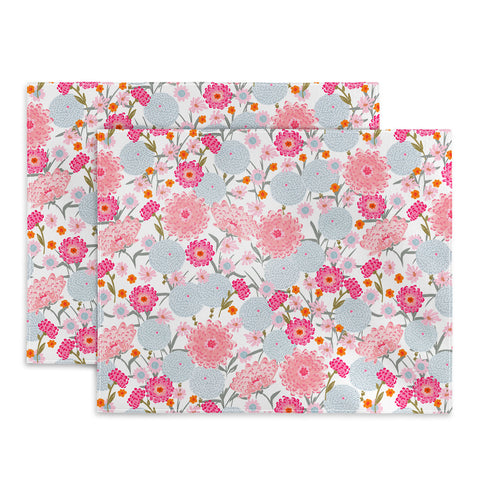 Iveta Abolina Fuchsia Bloom Placemat