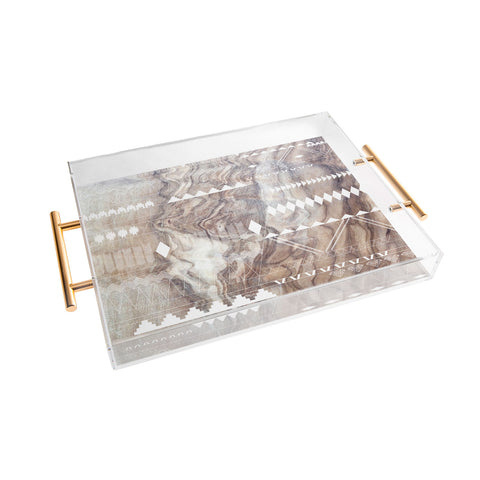 Iveta Abolina Geo Steps Acrylic Tray