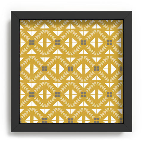Iveta Abolina Geometric Dijon Recessed Framing Square