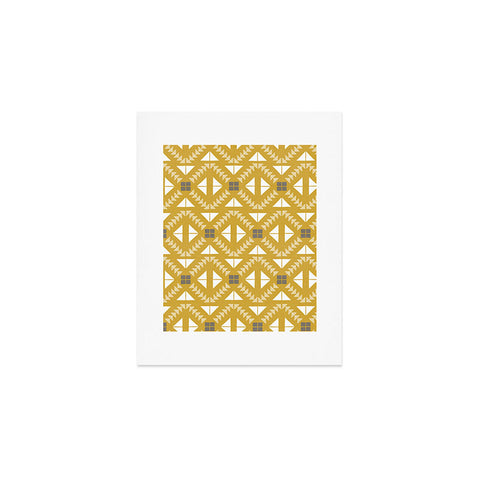 Iveta Abolina Geometric Dijon Art Print