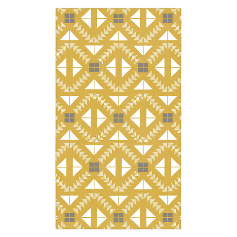 Iveta Abolina Geometric Dijon Tablecloth