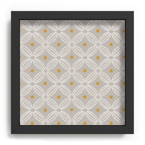 Iveta Abolina Geometric Vines Recessed Framing Square