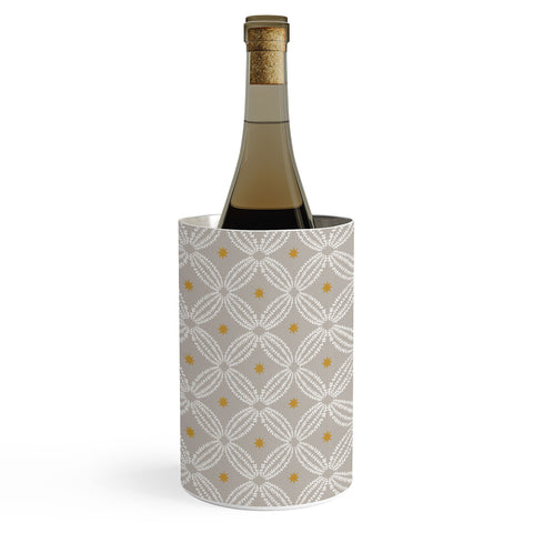 Iveta Abolina Geometric Vines Wine Chiller