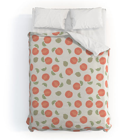Iveta Abolina Georgia Peach II Duvet Cover