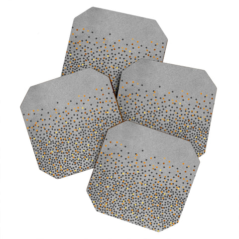 Iveta Abolina Gray Splash Coaster Set