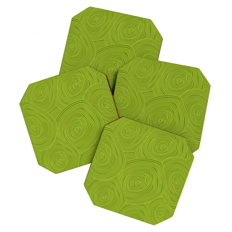 Iveta Abolina Green Terrace II Coaster Set