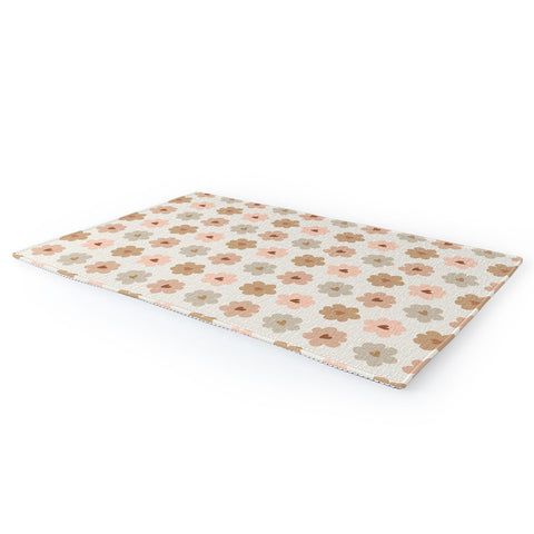 Iveta Abolina Heart Daisies Cream Area Rug