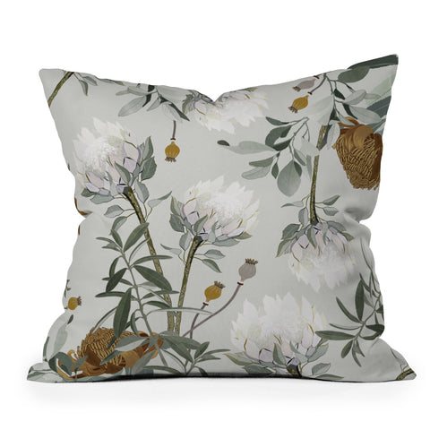 Iveta Abolina Helaine Outdoor Throw Pillow