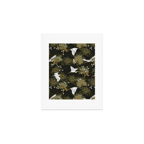 Iveta Abolina Herons over Jungle Art Print