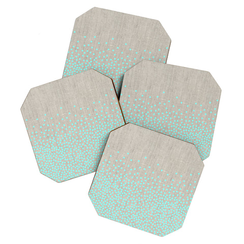 Iveta Abolina Hint of Mint Coaster Set