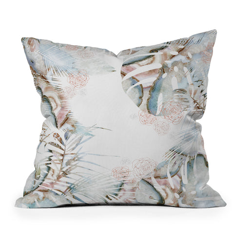 Iveta Abolina Honey Its Nap Time Outdoor Throw Pillow