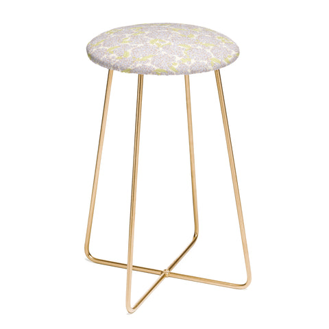 Iveta Abolina Hydrangeas Cream Counter Stool