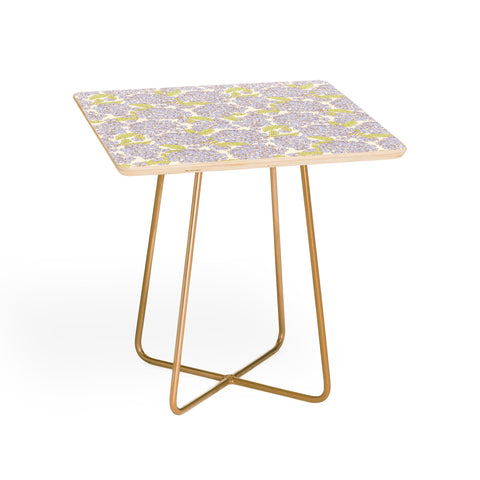 Iveta Abolina Hydrangeas Cream Side Table